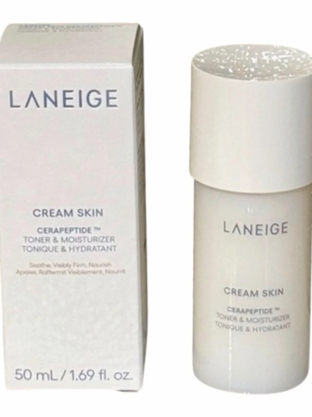 LANEIGE Cream Skin CeraPeptide Toner & Moisturizer